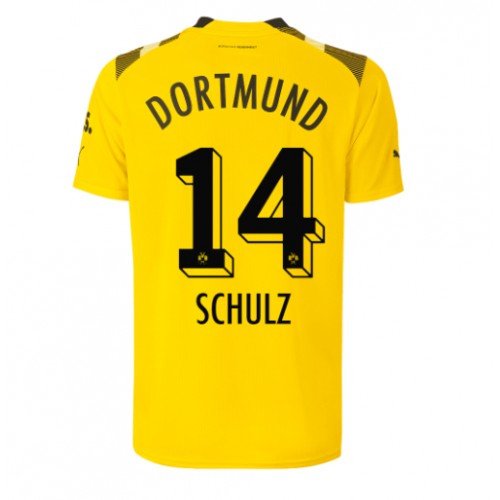 Borussia Dortmund Nico Schulz #14 Tredjedrakt 2022-23 Kortermet Borussia Dortmund Nico Schulz #14 Tredjedrakt 2022-23 Kortermet